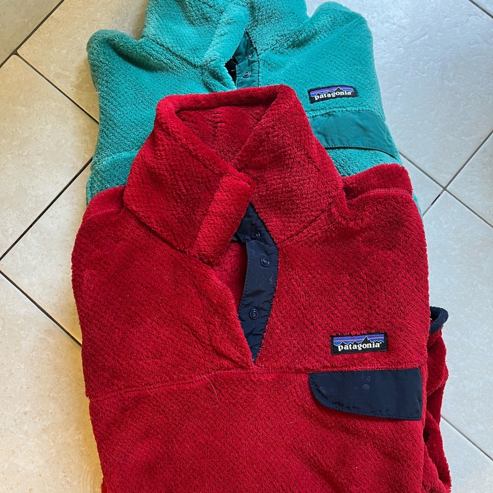 2 Womens size XS Patagonia fleece
